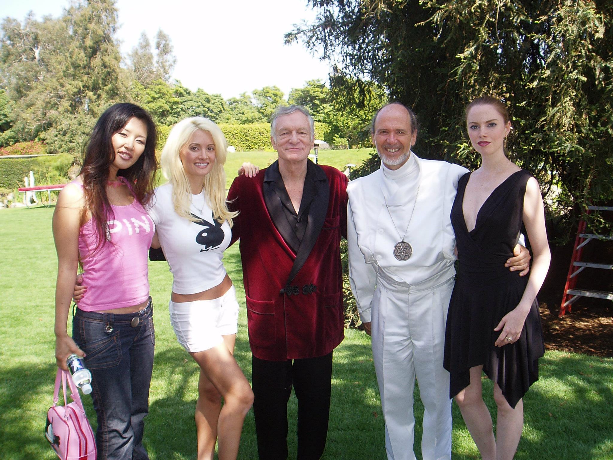 maitreya Rael avec Hugh Hefner