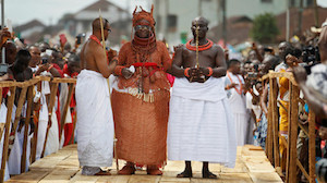 ceremonie en afrique