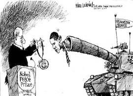 Président Obama prix Nobel de la Paix