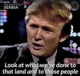 Donald Trump against wars in Eastern Europe