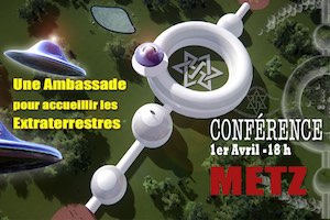 ET Embassy Day à Metz Jour de l'Ambassade des Extraterrestres