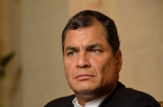 Rafael Correa est Guide Honoraire Raélien