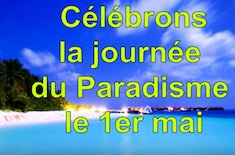 Journée Internationale du Paradisme le 1er Mai raelien raelisme ambassade elohim