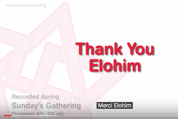 merci elohim rael maitreya