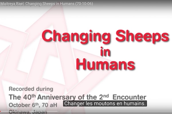 changer les moutons en humains