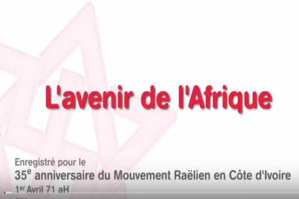 l'avenir de l'Afrique - avenir de l'Afrique