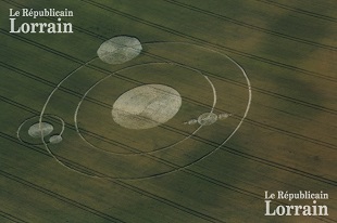 crop circle en Moselle ovni extraterrestres elohim ambassade rael raelien raelienne