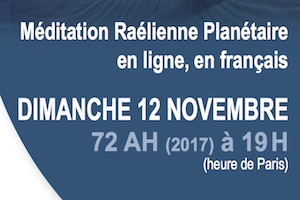 Méditation planétaire en ligne, Novembre 2017
