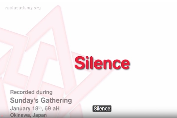 l'importance du silence