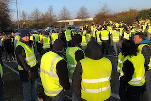 Contagion gilets jaunes - révolution mondiale Mouvement des Gilets Jaunes