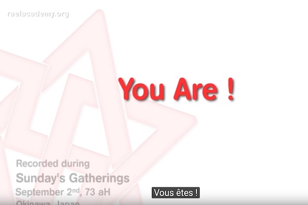 vous êtes