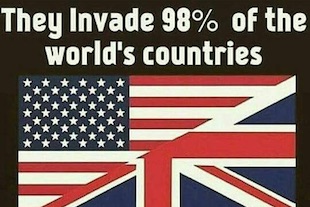 Invasion de 98% des pays