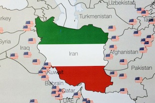 bases militaires américaines autour de l'iran