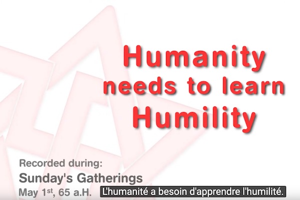 apprendre l'humilité