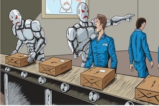 robotisation et suppression d'emplois