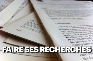 faire des recherches