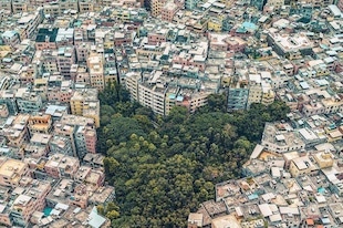 Guangzhou, Chine, illustration de la surpopulation ?