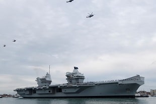déploiement naval britannique