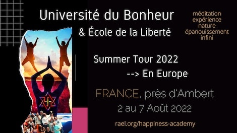 Université du Bonheur en août