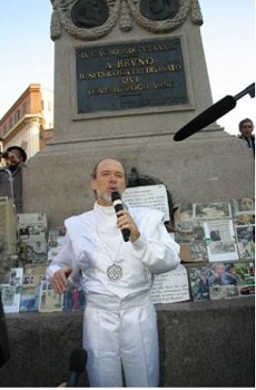 Manif Giordano Bruno Rome