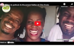 Les 40 ans du Mouvement Raélien de Côte d'Ivoire (vidéo)
