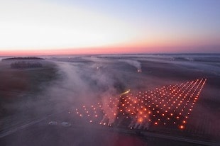 La nuit la plus froide depuis 1947