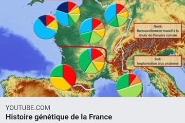 Les bouleversements génétiques de l'histoire de France