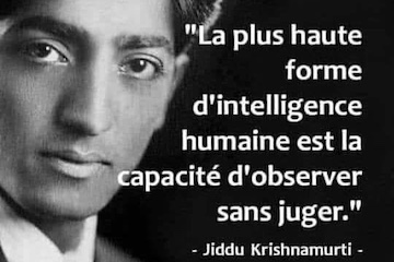 citations de Krishnamurti