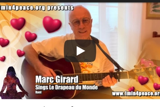 Marc chante pour 1min4peace