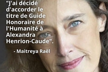 Alexandra Henrion-Caude est Guide Honoraire de l'Humanité