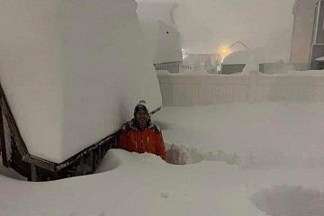 Des chutes de neige historiques aux USA